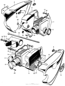 SL350 Воздушный фильтр