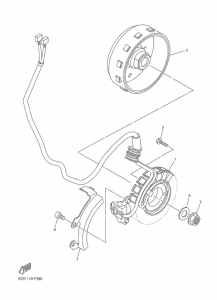 WR250F Генератор