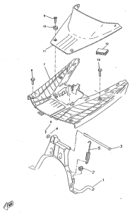 CW50RS Soporte . apoyapie