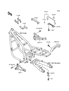 ZR750 Короб для АКБ