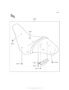 VN1700 Сиденье