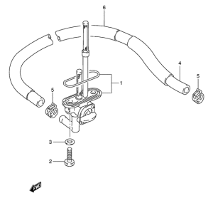 VS800 Топливный кран