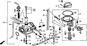 CT70 Карбюратор