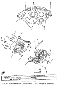 IT175H Картер двигателя
