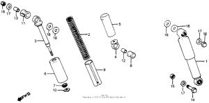 C70 Задние амортизаторы
