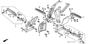 VFR400R Ступень передачи