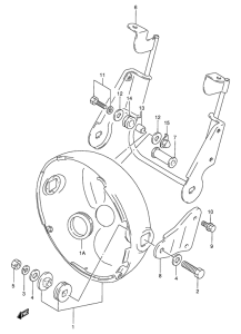 VX800 Фара головного света