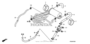 SH150I Evap canister (ac)