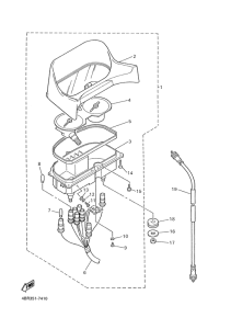 XJ600S Приборы