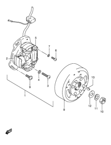 TS125 Зажигание