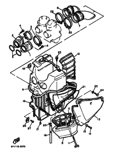 XT550 Впускная система