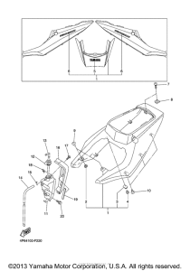 YZF-R6S Боковые обтекатели