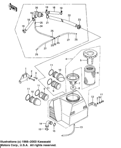 KZ650 Воздухоочиститель