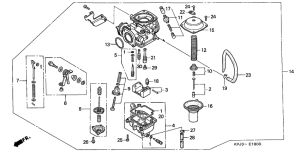  Carburetor assy
