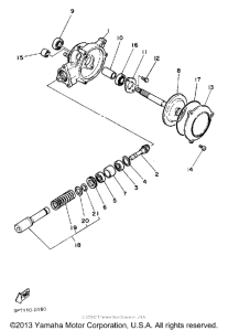 PW50D Ведущий вал