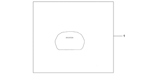 XL125V Top box cover