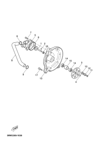 CS50Z Водяной насос