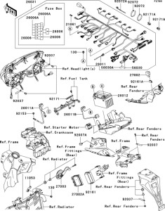ZX636 Электрика