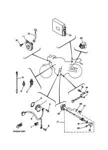 FZX250 Электрические детали