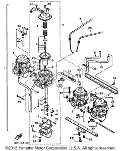 FJ1200S Карбюратор