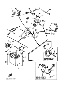 XV250S ｴﾚｸﾄﾘｶﾙ 1