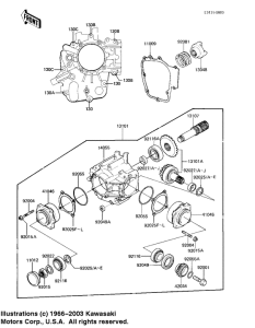 KZ1100 Front bevel gears