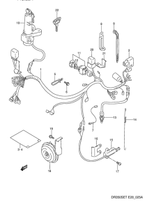 DR350 Жгут проводов