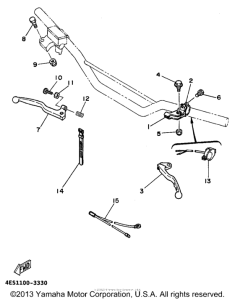YZ80G1 Handle switch - lever