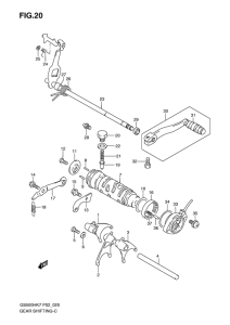 GS500 Переключение передач