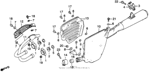 XR250 Глушитель