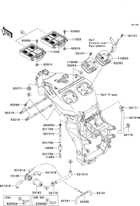 ZX1200 Воздушный фильтр