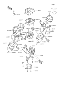 VN750 Приборы
