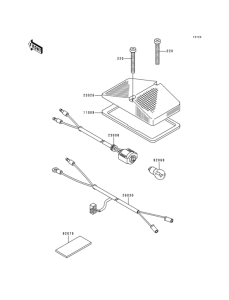  Задний фонарь