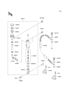  Задний торм цилиндр