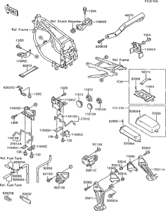 ZX600 Battery case(1 / 2)