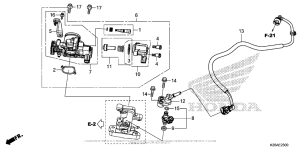 MSX125 Корпус Дросселя