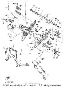 FJ1200AD Подножки