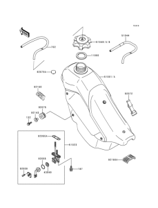  Топливный бак