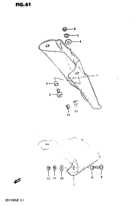 GS1100 Заднее крыло extension