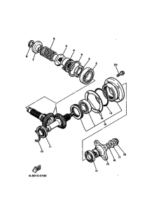 XJ650S Средний привод
