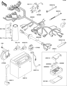VN800 Электрика