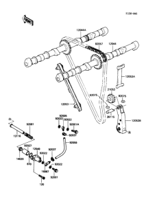 ZN1300 Распред вал
