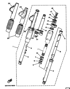 FS1 Вилка передней оси
