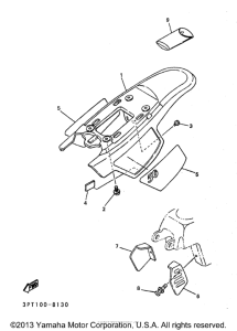 PW50K1 Боковые обтекатели