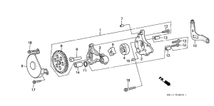 XR250R Маслонасос