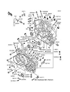 VN1500 Картер двигателя