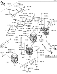 ZX600 Carburetor(1 / 2)