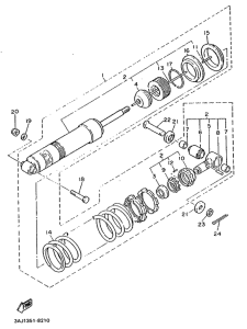 XT600Z Задняя подвеска