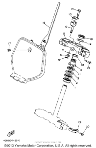 YZ125D1 Управление
