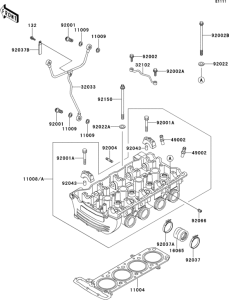 ZG1000 Головка цилиндров